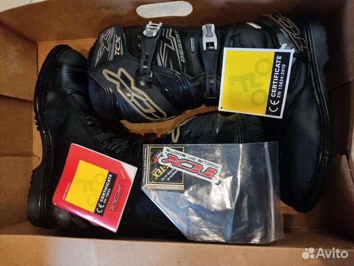Мотоботы tcx desert, размер 43 мото ботинки