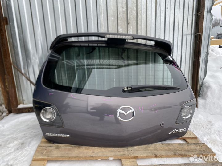 Крышка багажника mazda 3 bk хэтчбек