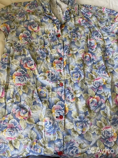 Легкий домашний халат ручной работы