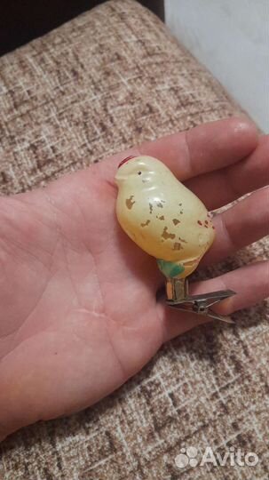 Елочные игрушки СССР на прищепке