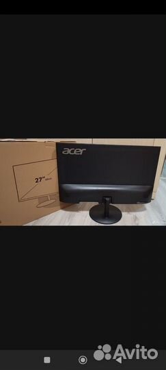 Монитор acer 27'' ips fhd (sa272ebi)