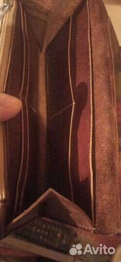 Кошелек женский кожаный бу