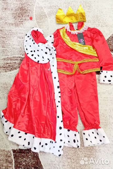 Новогодний костюм король