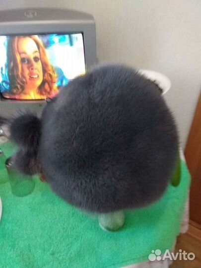 Женская норковая шапка