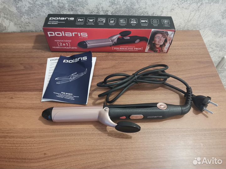 Щипцы (плойка) для волос Polaris 3010 KTi