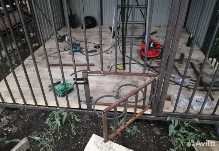 Изготовление вольера для собаки