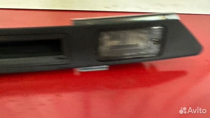 Подсветка номера Audi A6 C6 2.0 BRE TDI 2006