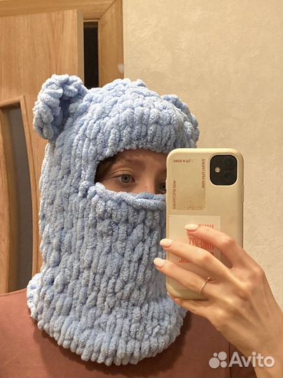 Вязанная балаклава