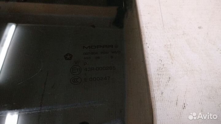 Стекло двери Jeep Grand Cherokee 2010-2021 г