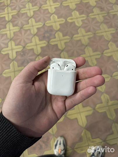 Airpods 2 Оригинал с беспроводной зарядкой