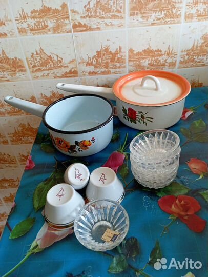 Кастрюля-ковш алюминиевый с ручкой