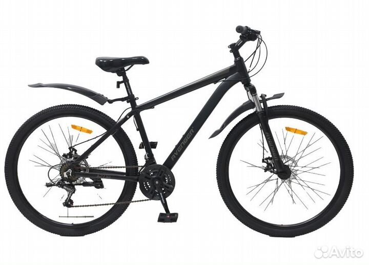 Велосипед горный 27.5 avenger A273D (disk) темно-с