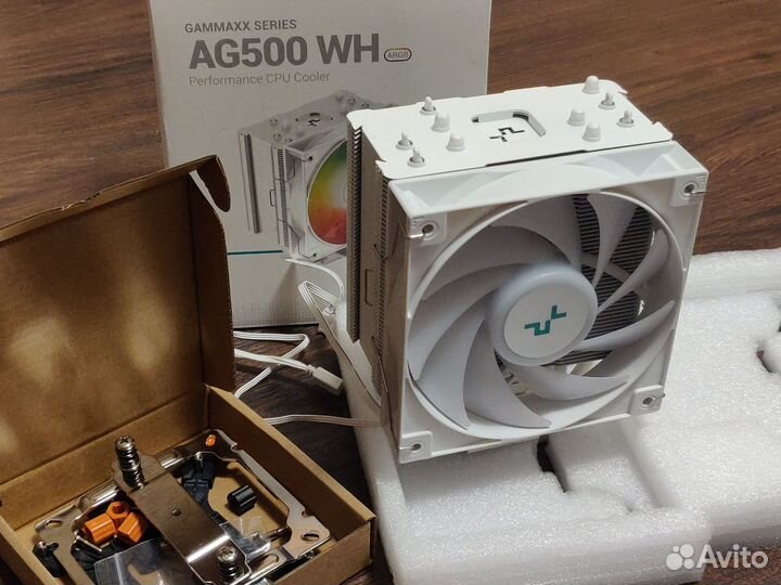 Кулер DeepCool Ag500 Wh argb