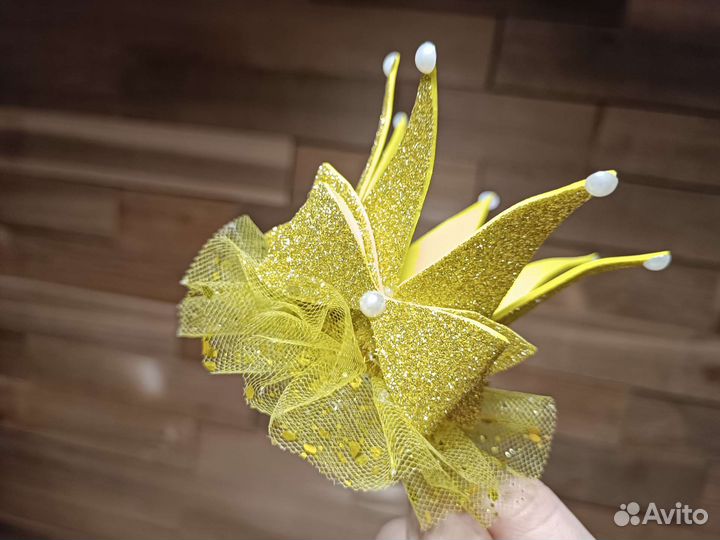 Короны для утренника,заколки для новогогода,бантик