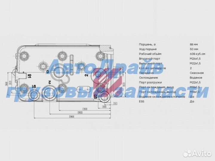 Компрессор Скания Scania 94 114 124 144 164