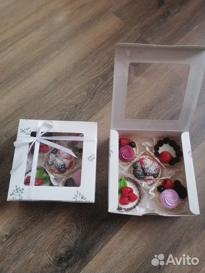 Набор Сладкие тарталетки сувенирное мыло