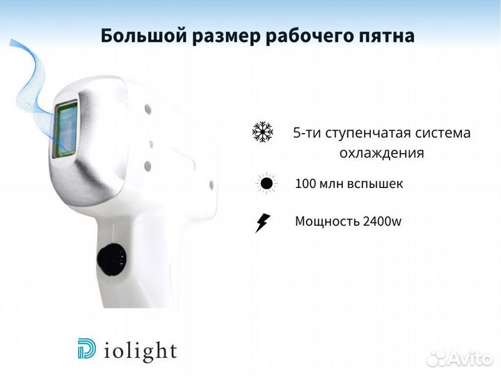 Диодный лазер D.I.O-LightUltra-Max-One2400gv