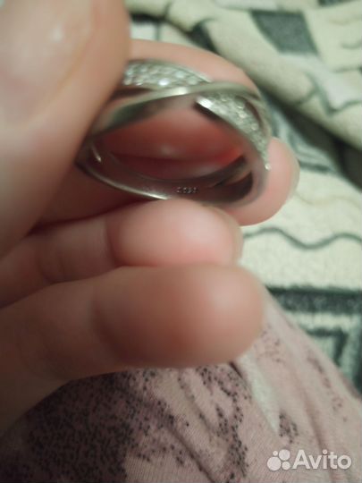 Серебряное кольцо женское