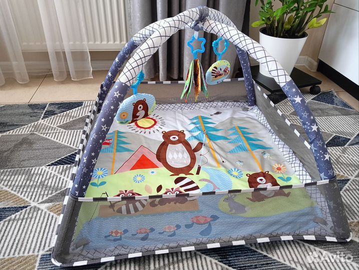 Детский игровой коврик складной