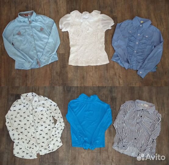 Вещи для девочки 31шт 7-9