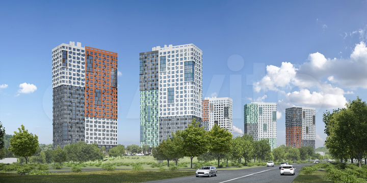 1-к. квартира, 23,3 м², 4/25 эт.