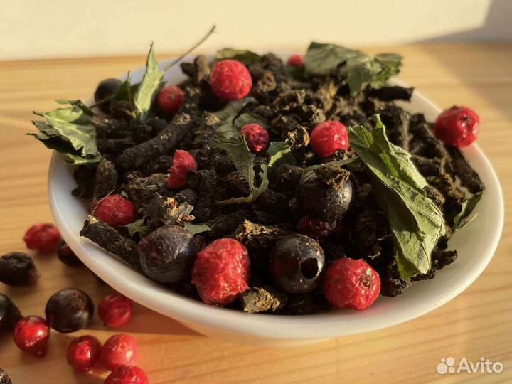 Иван чай со смородиной 500грамм, ягоды, вкусный