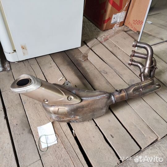 Выхлопная система yamaha MT09