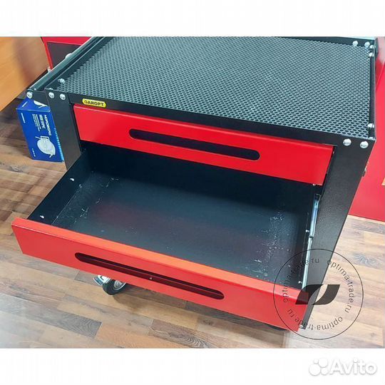 Тележка для автосервиса, 5 ящиков, с замком