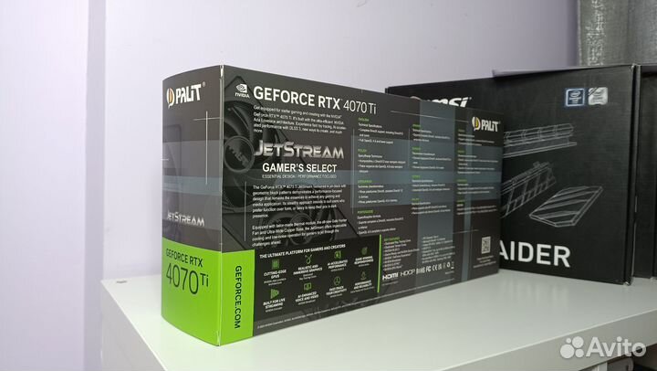 Palit GeForce RTX 4070 Ti jetstream 12G