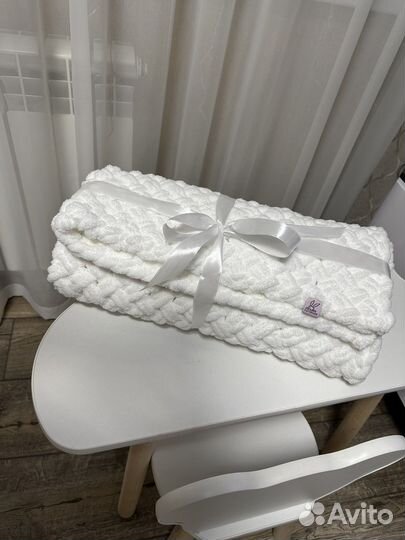 Плед детский плюшевый