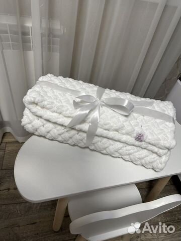 Плед детский плюшевый