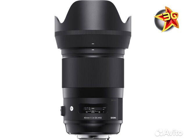 Объектив Sigma 40mm f/1.4 DG HSM Art Sony FE