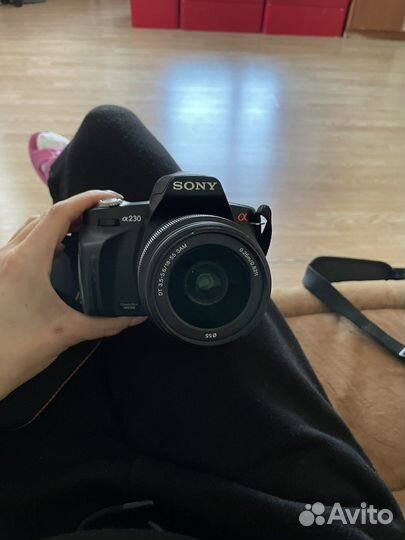 Цифровой фотоаппартат sony alpha dslr-a230