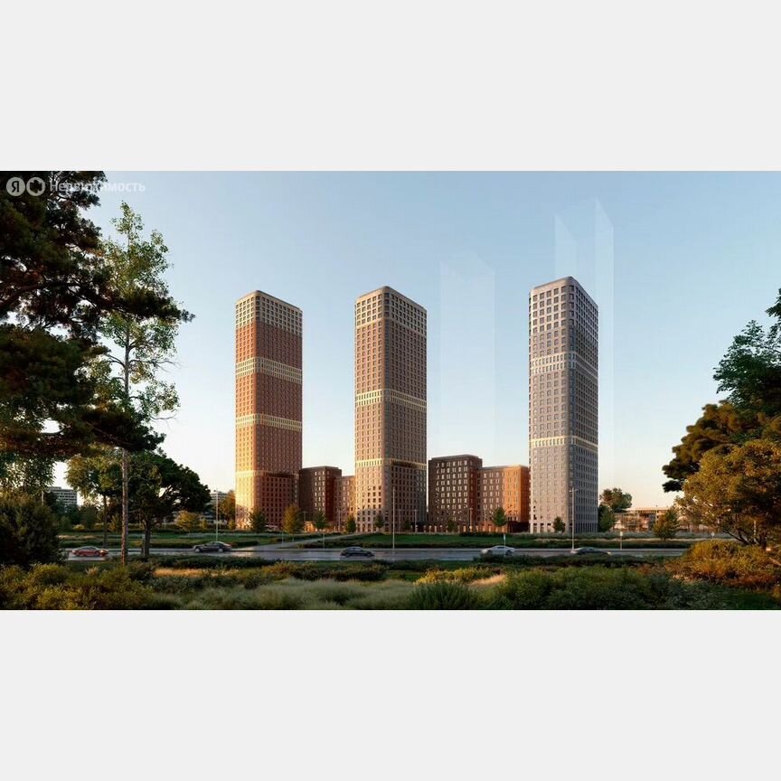 1-к. квартира, 34,8 м², 14/45 эт.