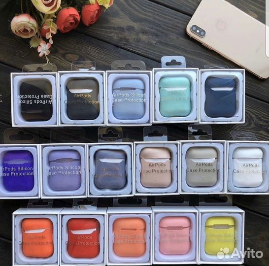 Силиконовые чехлы AirPods