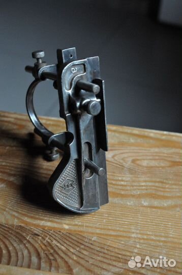 Старинный рубанок шпунтубель Воскова СССР