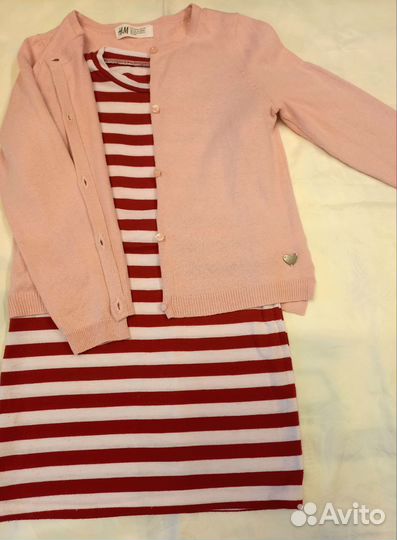 Пакет одежды на девочку р.116