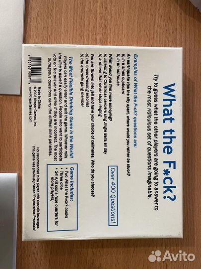 Настольная игра What the fuck