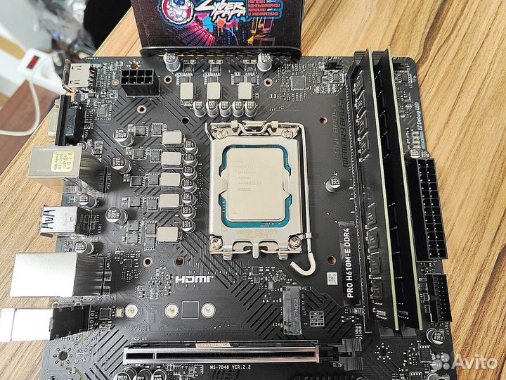 Новый комплект i5 13400F LGA 1700 DDR4 16Gb