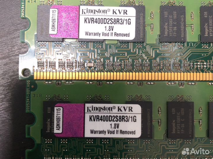 Серверная озу kingston 4/8gb