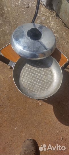 Сковорода с вафельным дном СССР