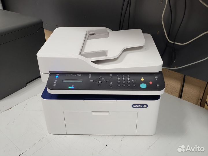 Мфу Xerox 3025 NI Wi-fi печать с телефона