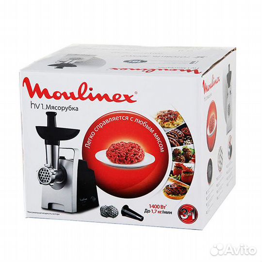 Новая мясорубка Moulinex HV1 ME106832