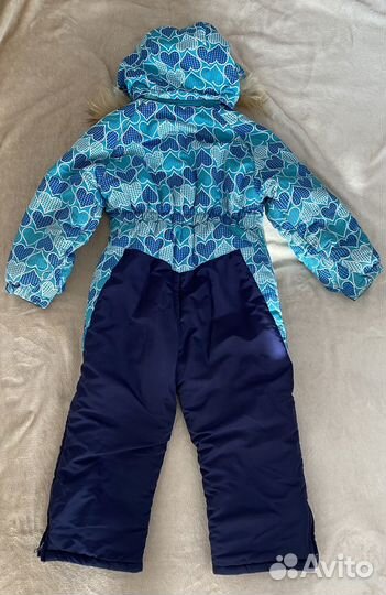 Зимний комбинезон для девочки 116