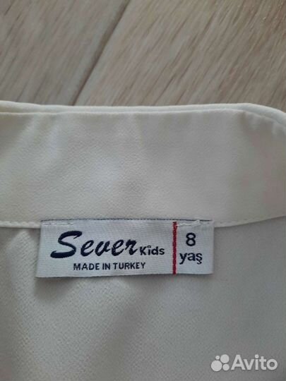 Блузка белая для девочки