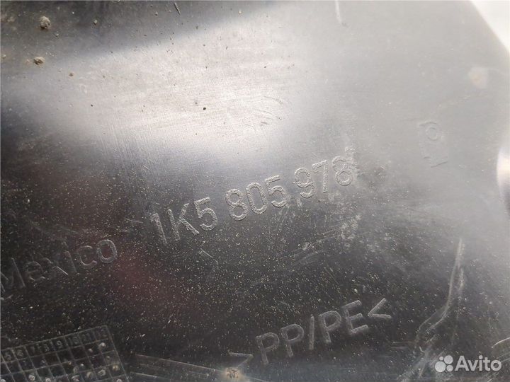 Защита арок (подкрылок) Volkswagen Jetta 5, 2007