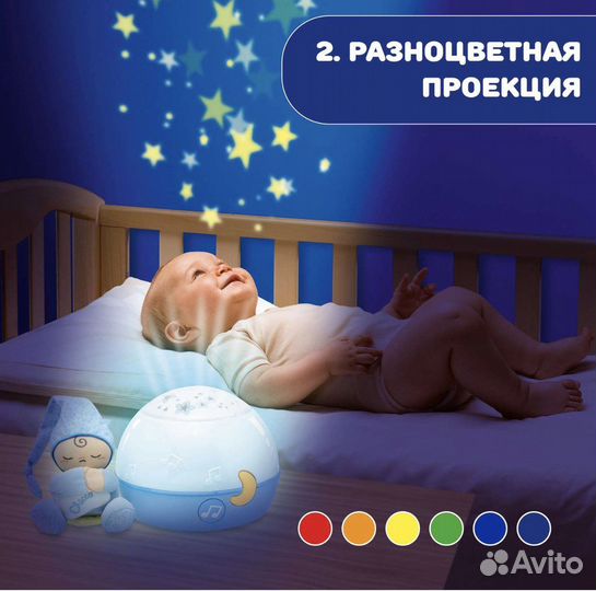Проектор Chicco Первые грезы голубой