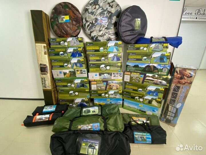 Туристические палатки