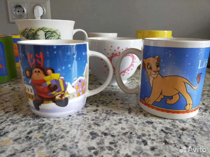 Чашки 8 штук