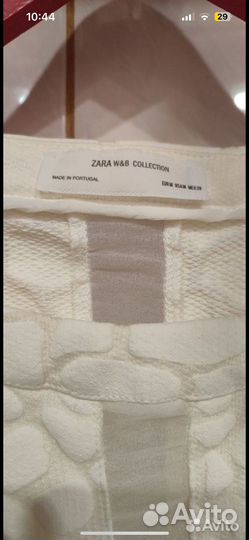 Топ футболка блузка Zara + юбка Zara collection